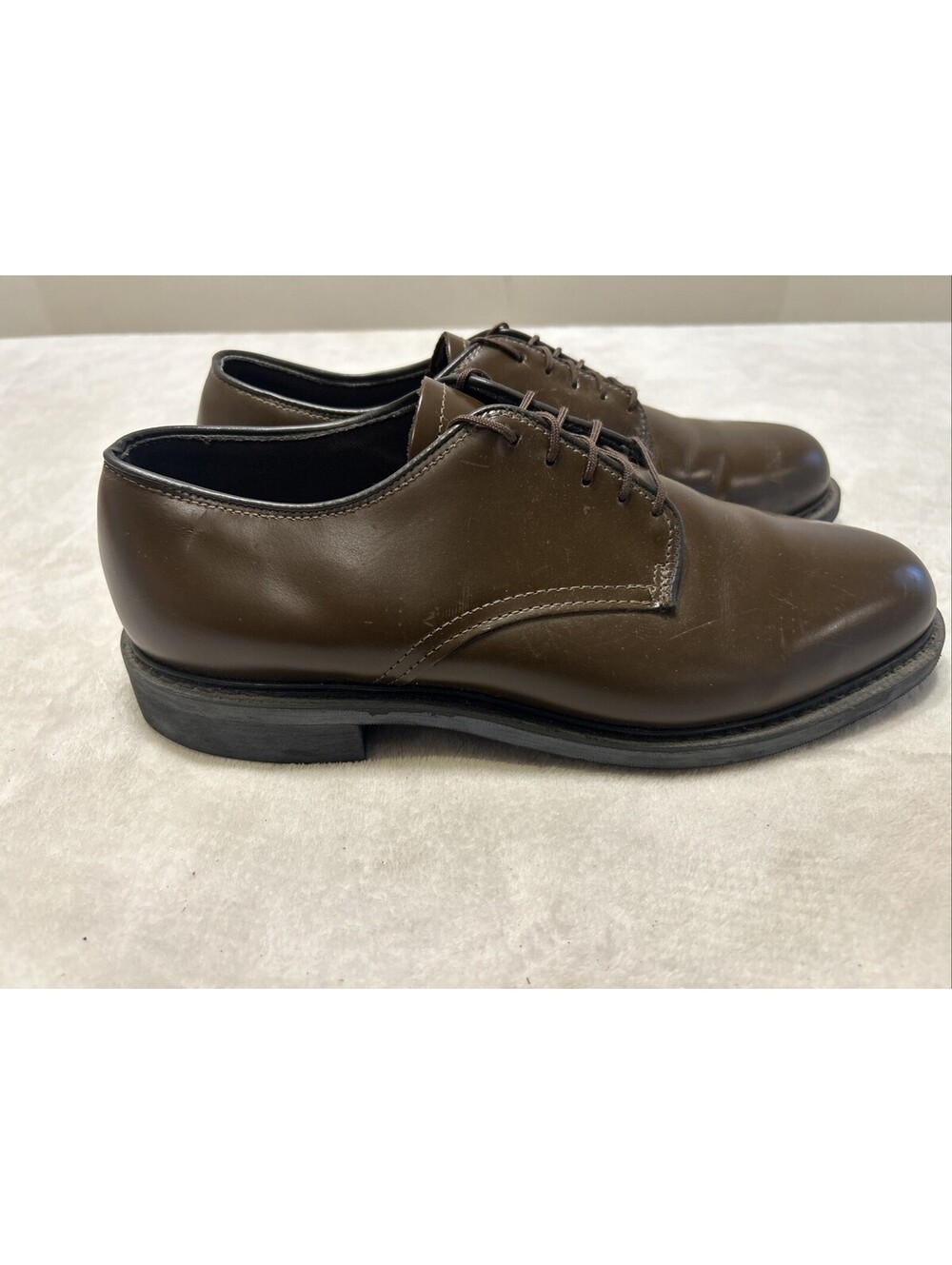 US Military Green Service Uniform AGSU Dress Shoes Men’s Size 10.5 E Wide Vibram